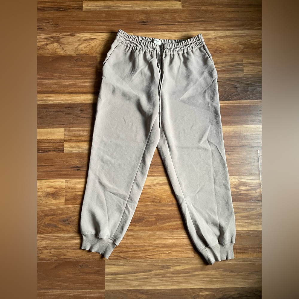 Aritzia Wilfred Buffon Crepe Joggers | women's medium